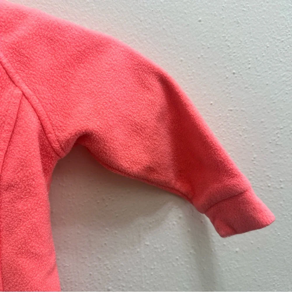 Columbia Fleece Zip-Up Peach Jacket Size Small